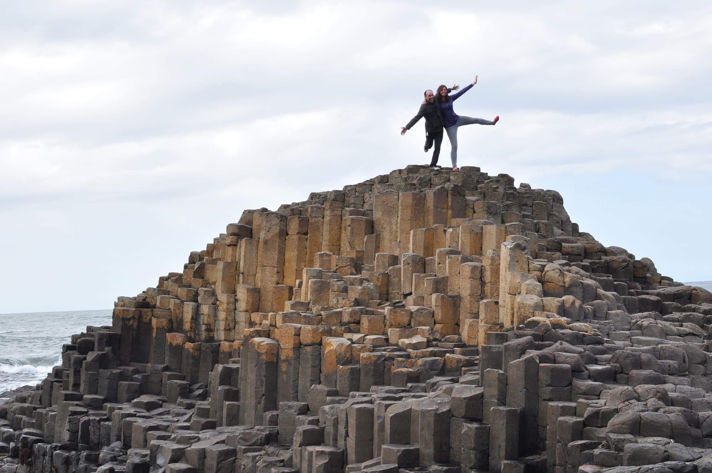 Igor & Tracey on the road with their kids